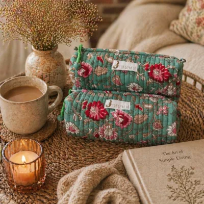 Vintage Bloom Pouch