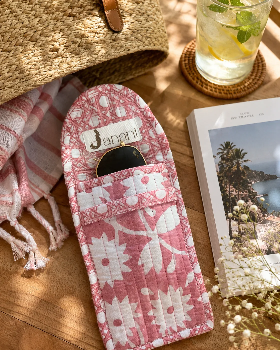 Summer Blush Sunglass cases