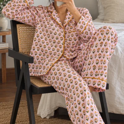 Blush Meadow PJ Set