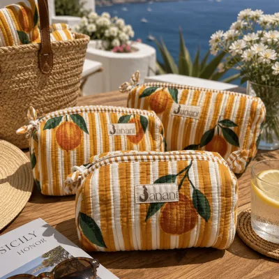 Sunkissed Citrus Wash Bags