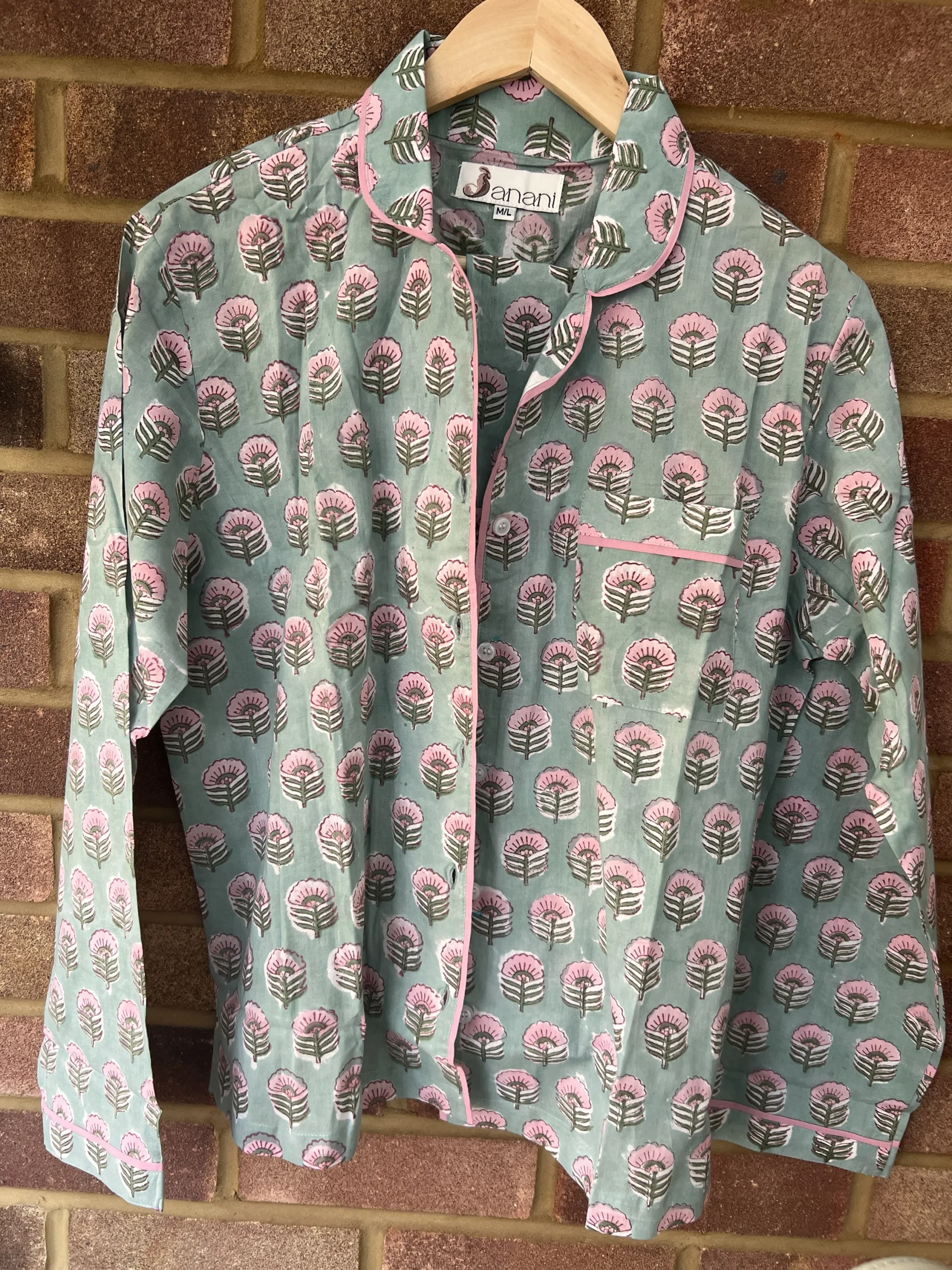 Sage Bloom Pajama Set - Image 2