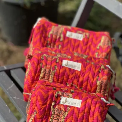 Tiger Flame Wash bags